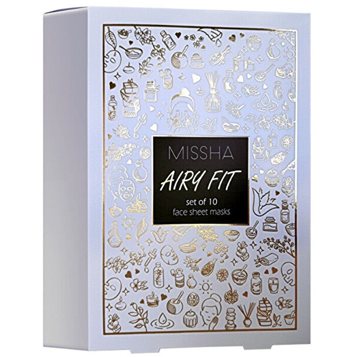 Missha Airy Fit Mask Set - Dárková Sada Pleťových Masek 5.0ks