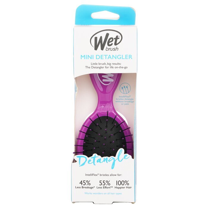 Wet Brush Mini Detangler - # Purple 1pc