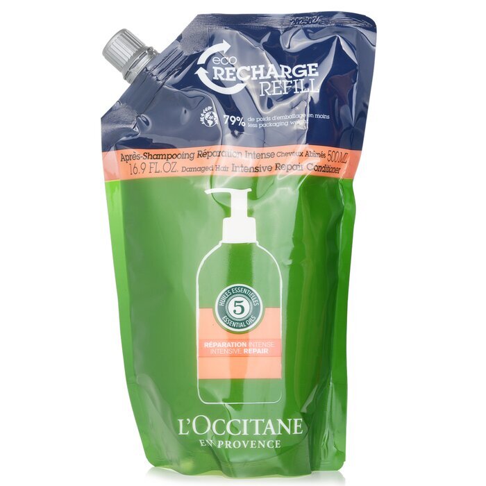 L'Occitane Aromachologie Intensive Repair Conditioner Treatment- Dry & Damaged Hair (Eco-Refill) (Random Packaging) 500ml/16.9oz