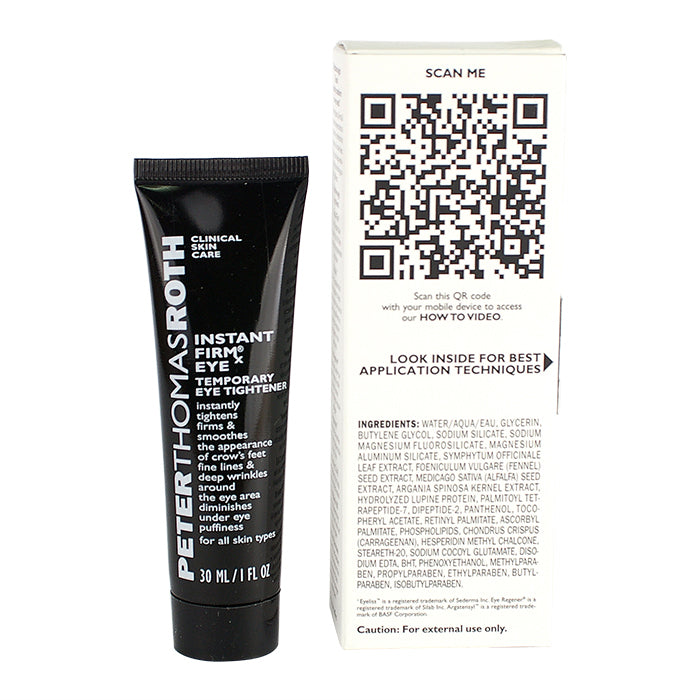 P.t. Roth Instant Firmx Temporary Eye Tightener For All Skin Types 30ml