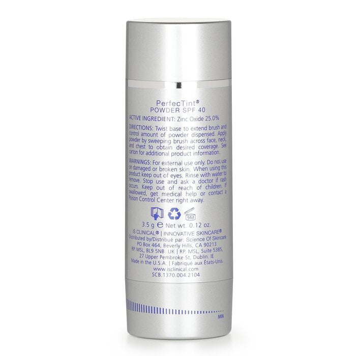 IS Clinical Perfectint Powder SPF 40 Sunscreen Cream 3.5g/0.12oz