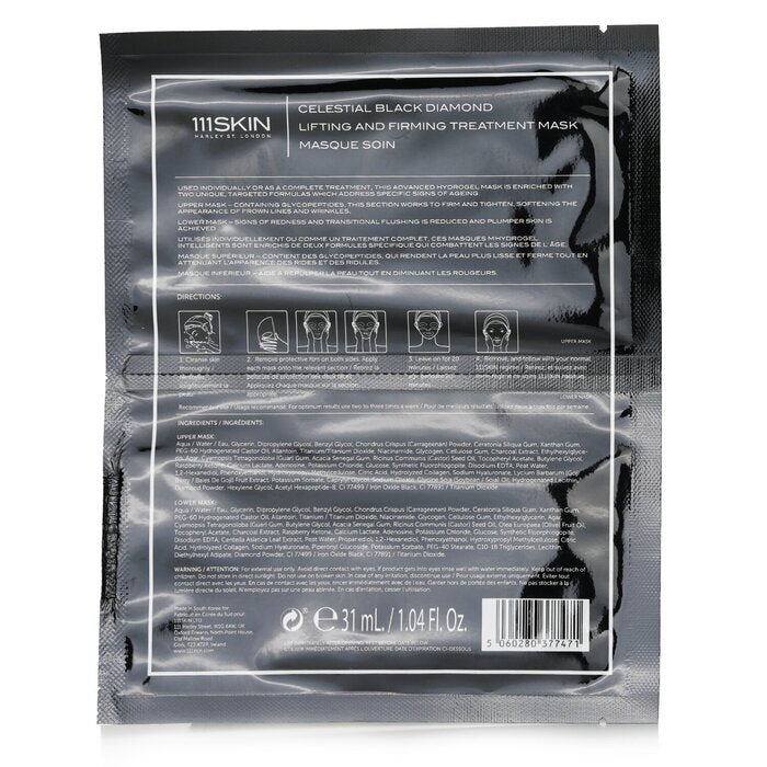 111skin Celestial Black Diamond L.&f. Treatment Mask - Face 31ml