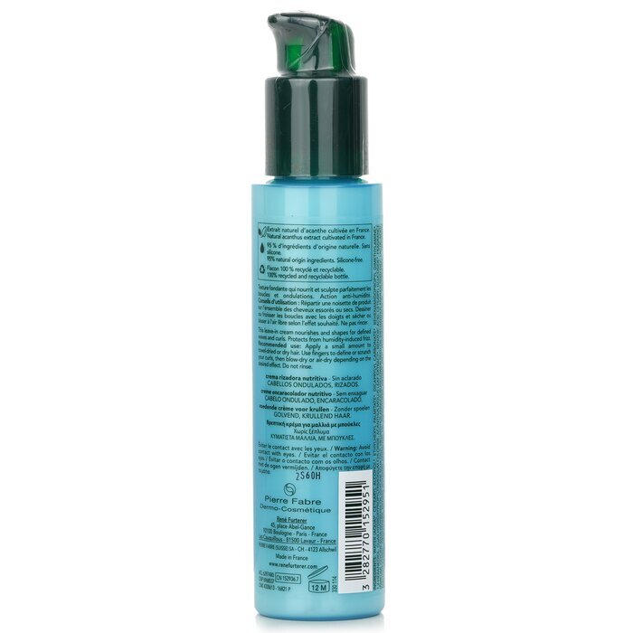 Rene Furterer Sublime Curl Nutri Activating Cream 100ml