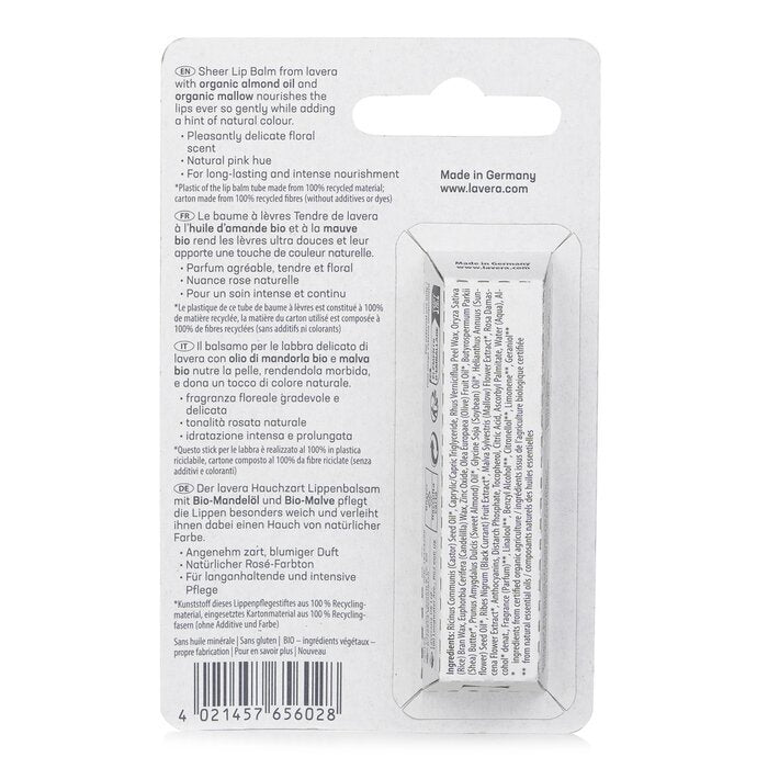 Lavera Sheer Lip Balm 4.5g/0.1oz