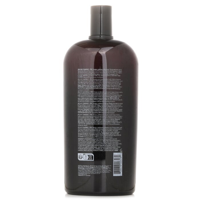 American Crew 3-in-1 Chamomile + Pine Shampoo, Conditoner And Body Wash 1000ml/33.8oz