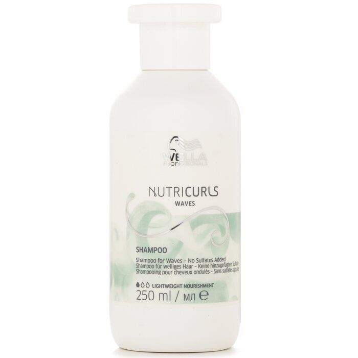 Wella Nutricurls Waves Shampoo 250ml