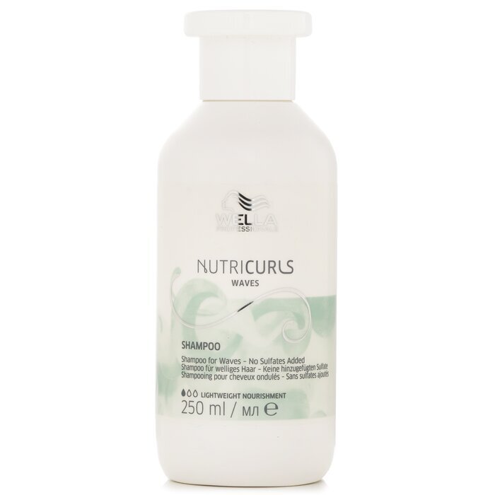 Wella Nutricurls Waves Shampoo 250ml