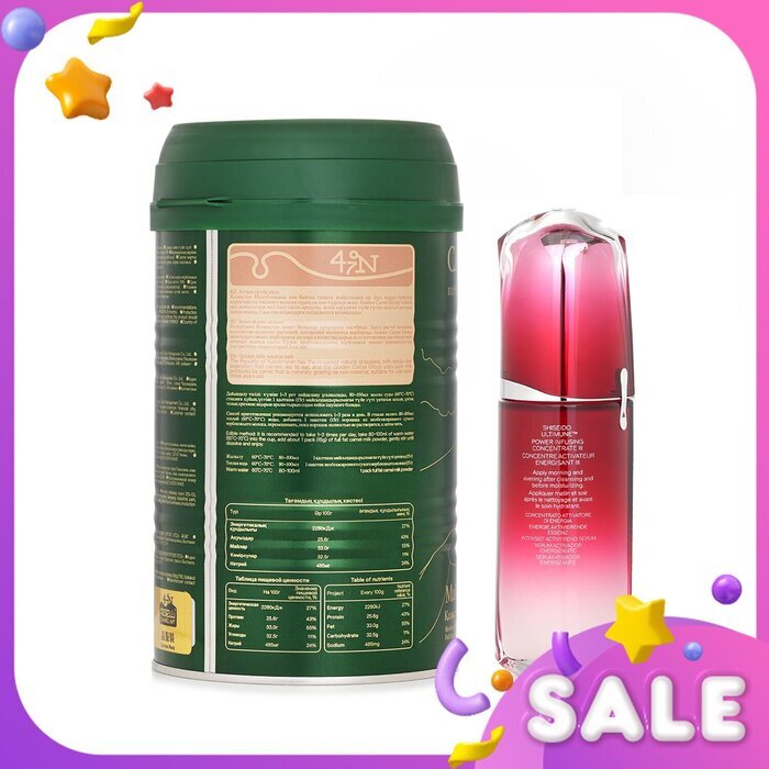 Camel MT Camel Milk Powder + Shiseido Ultimune Power Infusing Concentrate 2pcs