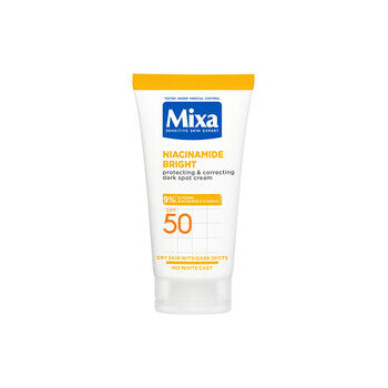 Mixa Niacinamide Bright Protecting & Correcting Dark Spot Cream Spf 50 50ml