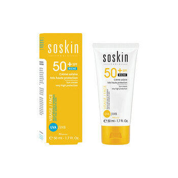 Soskin Paris Sun Care Cream Spf 50+ ( Suchá A Citlivá Pleť ) - Ochranný Krem 50ml