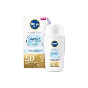 Nivea Specialist Invisible Daily Fluid Spf 50+ - Face Sunscreen Fluid 40ml