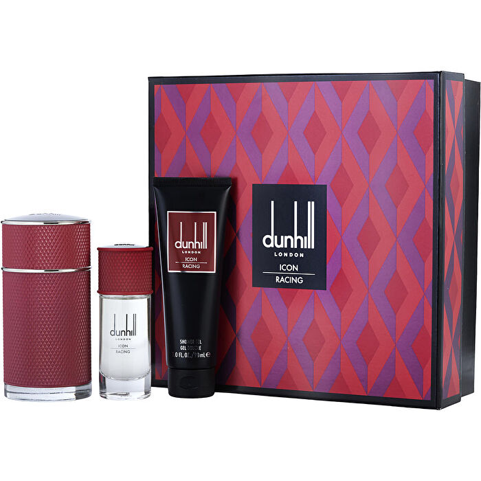 Dunhill Icon Racing Red Dárková Sada Eau De Parfum 100ml Eau De Parfum 30ml A Sprchový Gel 90ml 100ml