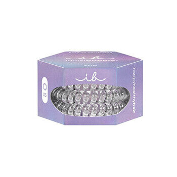 Invisibobble Slim Premium Crystal Clear - Hair Ties ( 3 Pcs )