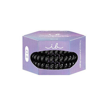 Invisibobble Slim Premium True Black - Hair Ties ( 3 Pcs )