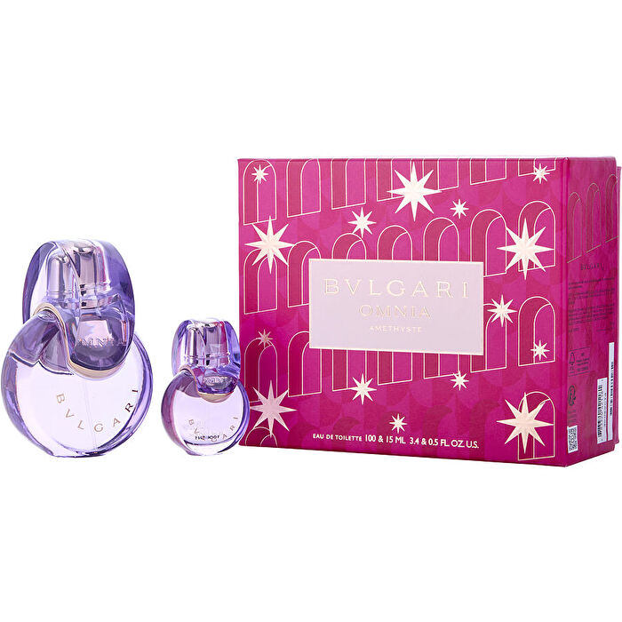 Bvlgari Omnia Amethyste Gift Set Eau De Toilette 65ml And Omnia Amethyste Eau De Toilette 15ml 65ml