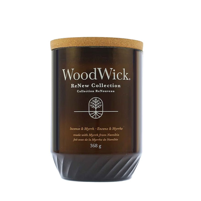 WoodWick Renew Incense & Myrrh Candle 368.0g