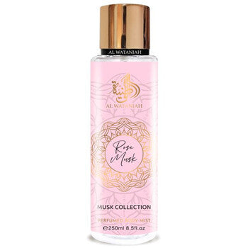 Al Wataniah Rose Musk Body Spray 250ml