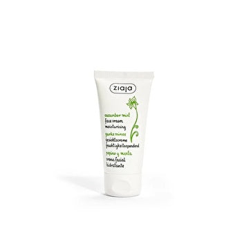 Ziaja Cucumber Mint Moisturising Face Cream Spf 6 50ml