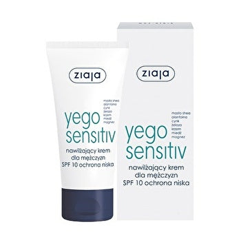 Ziaja Moisturizing Cream For Men Spf 10 Yego Sensitiv E 50ml 50ml