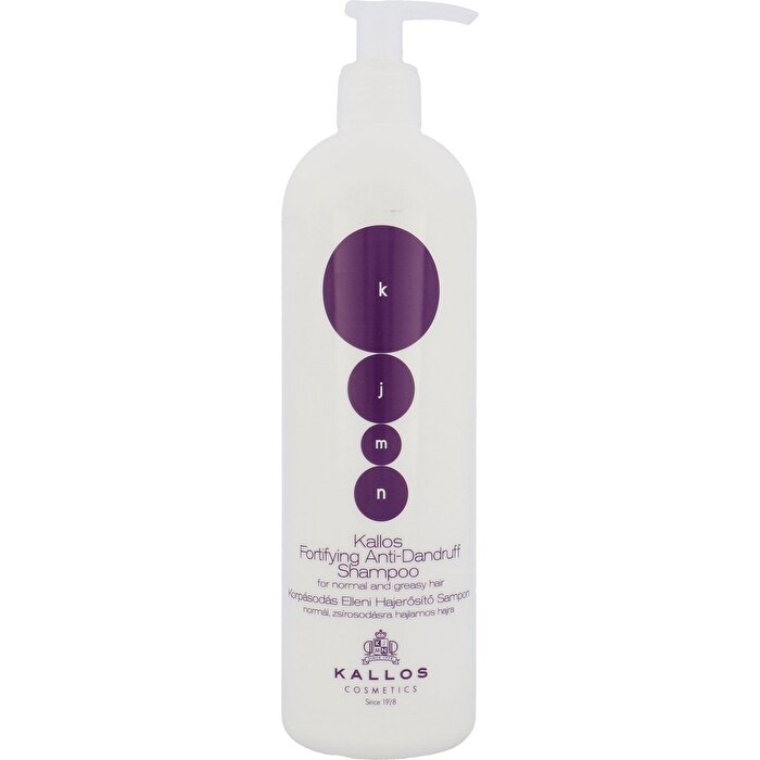 Kallos Kjmn Fortifying Anti-dandruff Shampoo ( Greasy Hair ) 500ml