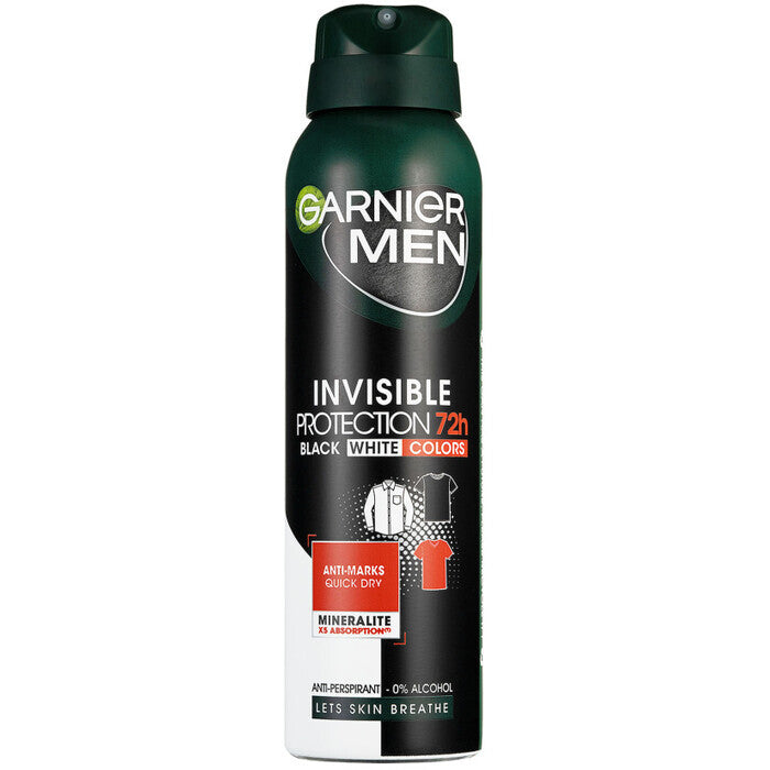Garnier Mineral Antiperspirant Spray (mineral Neutralizer Men) 150ml 150ml
