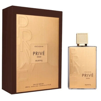 Riiffs Perfumes Exclusive Prive Gold Eau De Parfum 80ml
