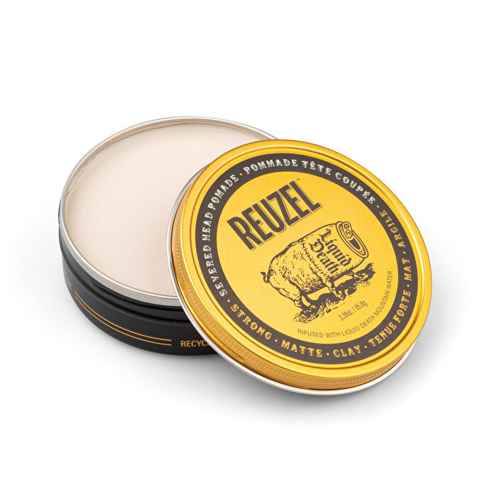Reuzel Severed Head Clay Pomade -clay Pomade For Strong Strengthening And A Matte Look 95.8g