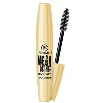 Dermacol Mega Lashes Mascara Super Volume - Mascara For Volume Super Panoramic Effect 13ml