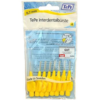 TePe Interdental Brush Normal ( 0.7 Mm Yellow ) - Interdental Toothbrushes 8.0ks