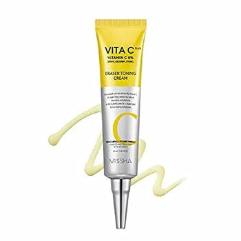 Missha Anti-age Vita C Plus Eraser Toning Cream - Rozjasňující Pleťový Krem 30ml