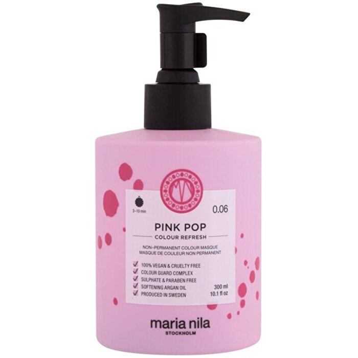 Maria Nila Colour Refresh Mask Pink Pop 300ml