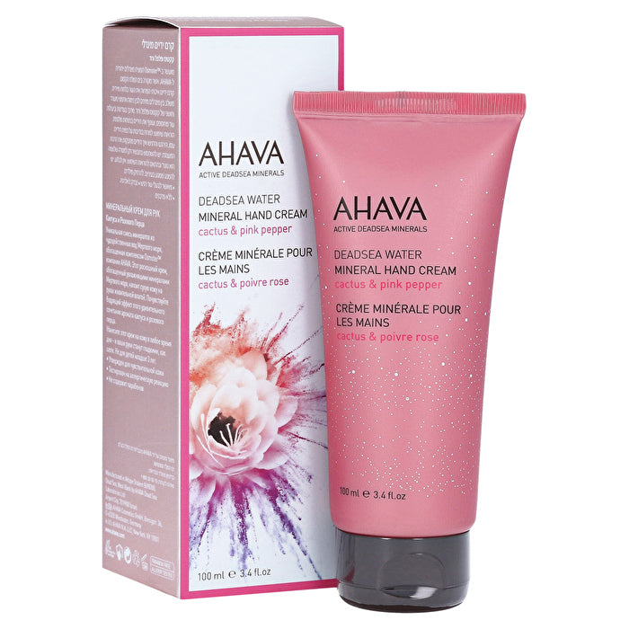 Ahava Mineral Hand Cream Cactus Pink Pepper 100ml
