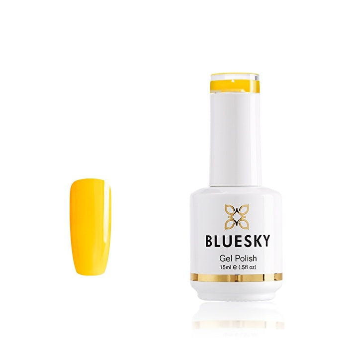Bluesky 80638 Gel Nail Polish - Yellow Banana Clips 15ml