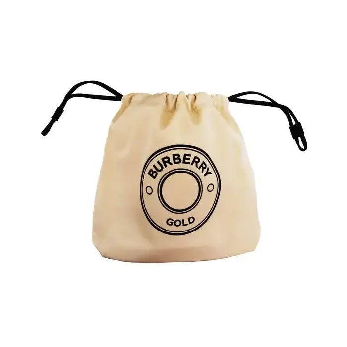 Burberry Gold Canvas Pouch