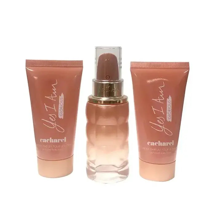 Cacharel Woman Mini Set Eau De Parfum 3x 5ml (yes I Am Glorious & Yes I Am & Yes Iam Fabulous)