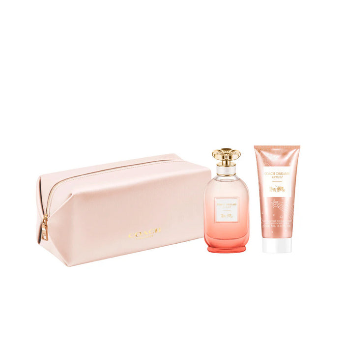 Coach Dreams Sunset Woman Set Eau De Parfum 90ml & Bl 100ml & Pouch