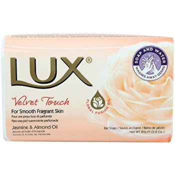 Lux Soap Bar Velvet Touch 80g/2.8oz Pack Of 8