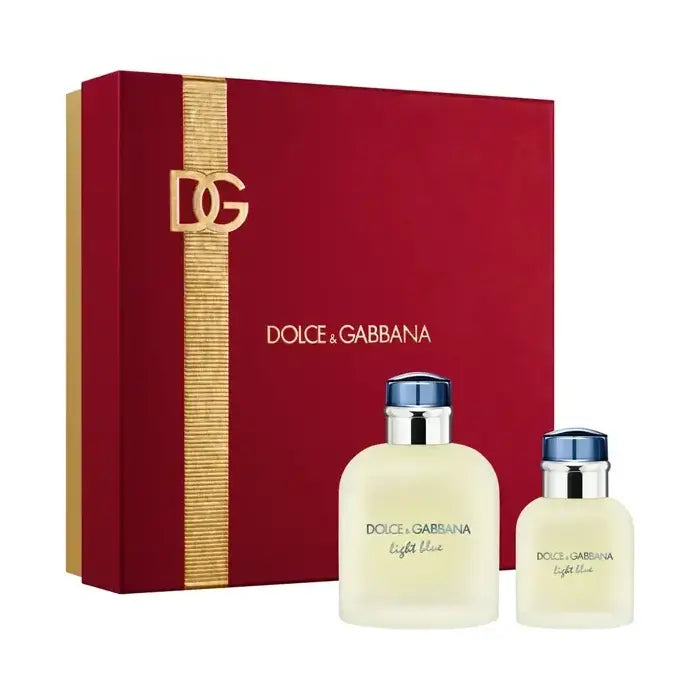 Dolce & Gabbana Light Blue Man Set Eau De Toilette 200ml & Eau De Toilette 75ml