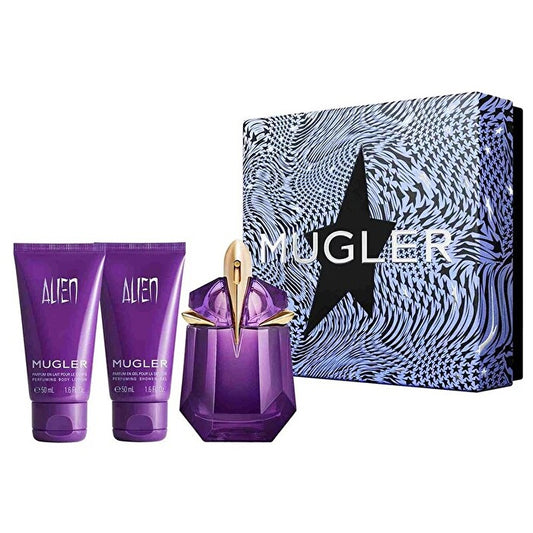Thierry Mugler Mugler Alien 3pc Women Gift Set - Eau De Parfum & 50ml Body Lotion & 50ml Shower Gel 30ml
