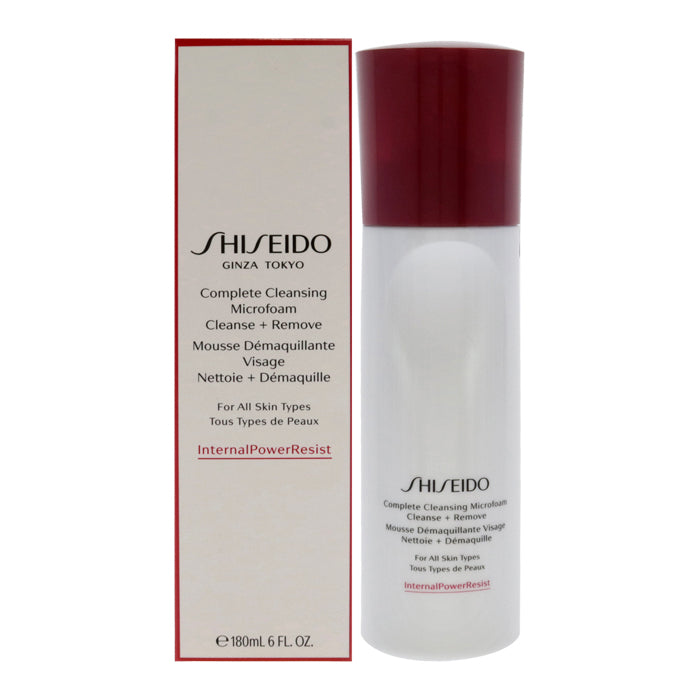 Shiseido Complete Cleansing Microfoam For All Skin Types 180ml