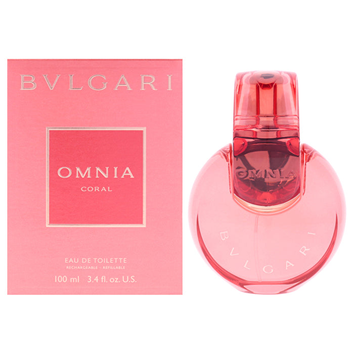 Bvlgari Omnia Coral Woman Eau De Toilette 100ml Refillable