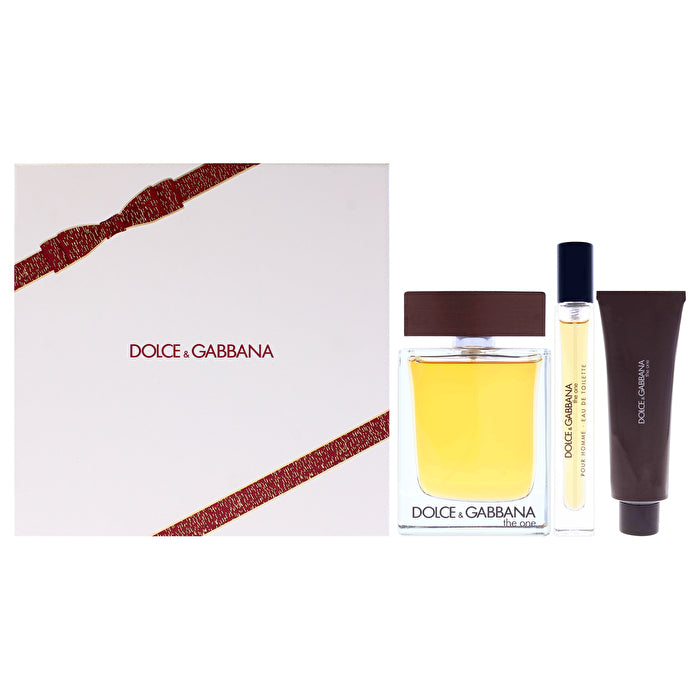 Dolce & Gabbana The One Man Set Eau De Toilette 100ml & Eau De Toilette 10ml & Sg 50ml