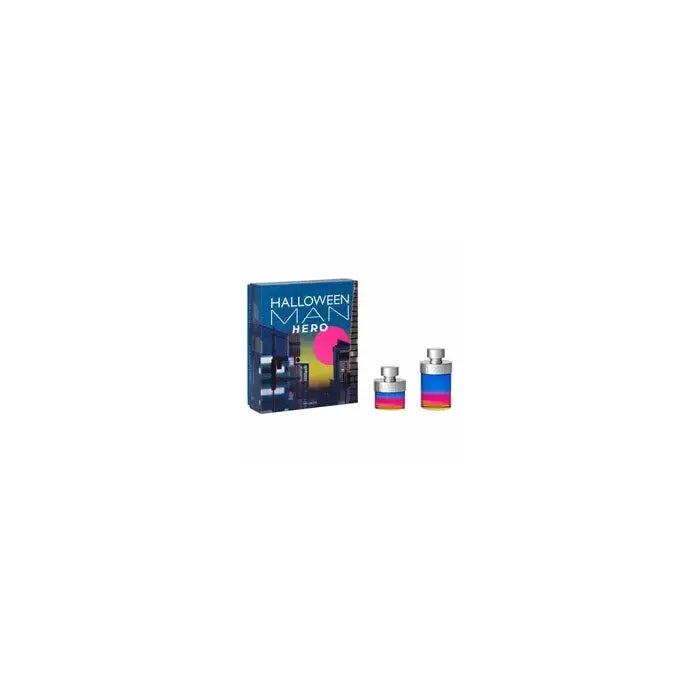 Jesus Del Pozo Halloween Man Hero Set Eau De Toilette 125ml & Eau De Toilette 50ml