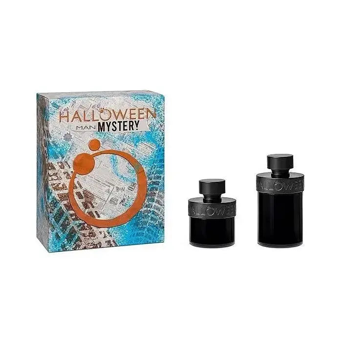 Jesus Del Pozo Halloween Man Mystery Set Eau De Parfum 125ml & Eau De Parfum 50ml (soft Box)