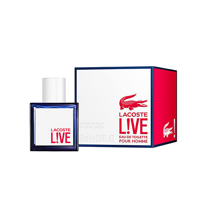 Lacoste Live Male Eau De Toilette Spray 75ml