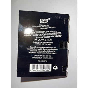 Mont Blanc Legend Man Eau De Toilette 1.2ml Vials