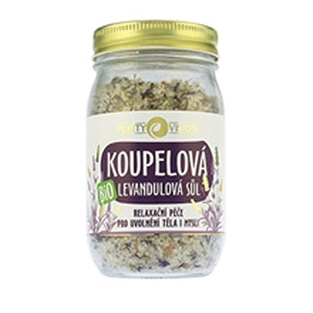 Purity Vision Organic Lavender Bath Salt 400.0g