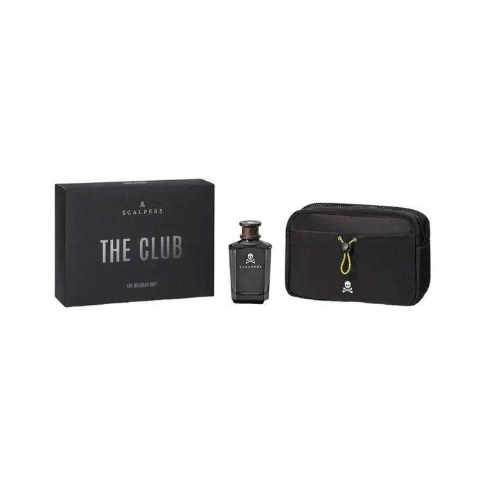 Scalpers The Club Man Set Eau De Parfum 125ml & Vanity Case (new Pack)