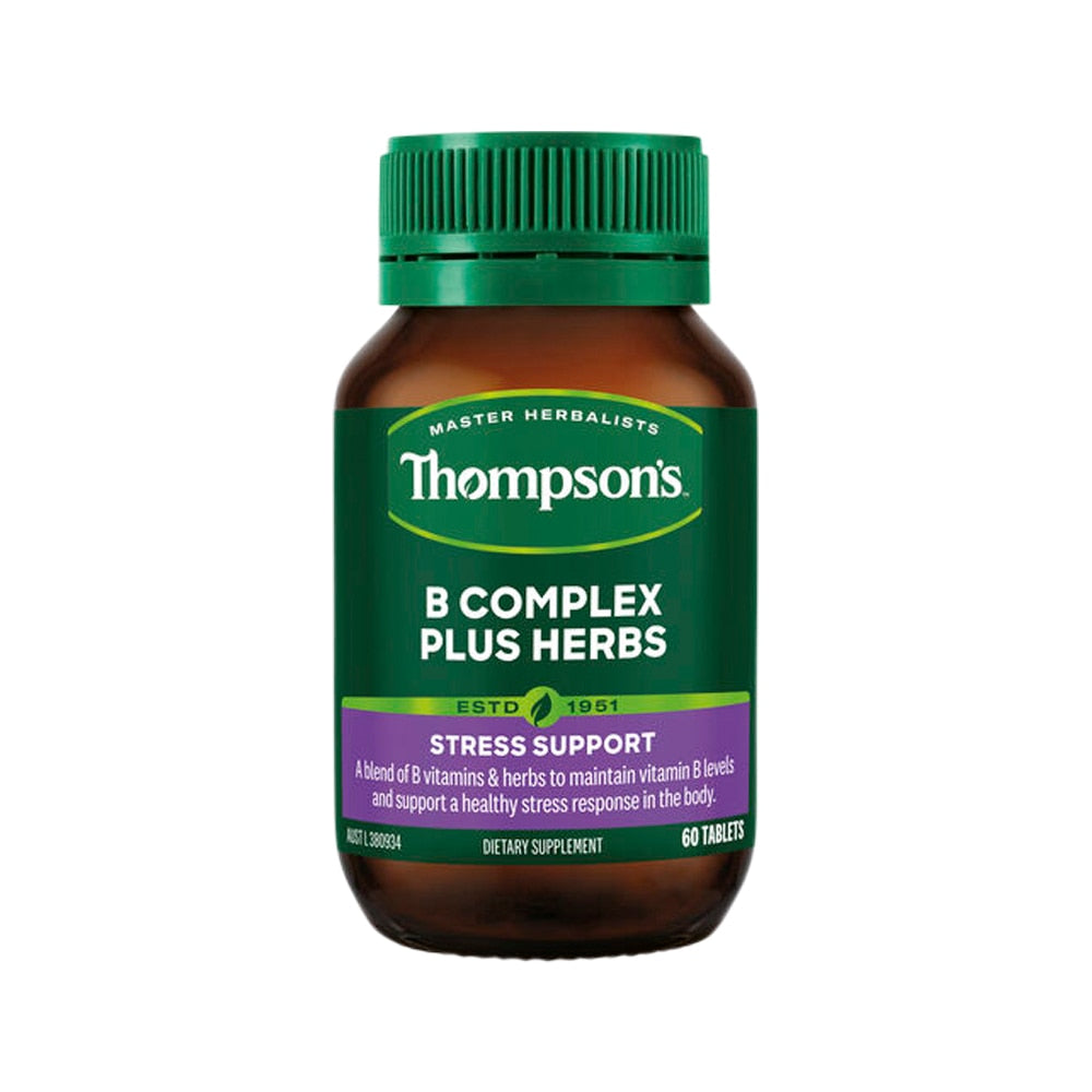 Thompson's B Complex Plus Herbs 60t