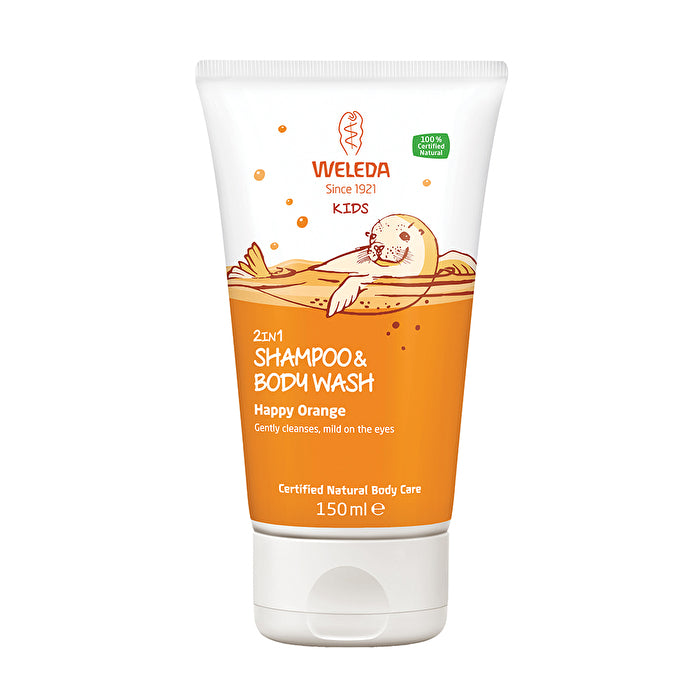 Weleda Kids 2in1 Shower & Shampoo Fruity Orange 150ml